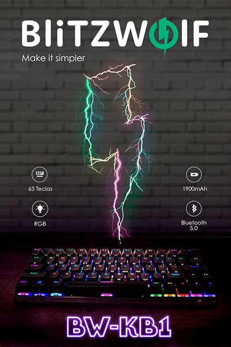 Teclado Blitzwolf